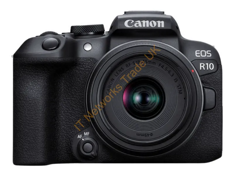 5331C009 - Canon Eos R10 Rf-S18-45Mm F4.5-6.3 Is Stm Milc Body 24.2 Mp Cmos 6000 X 4000 Pixels Black