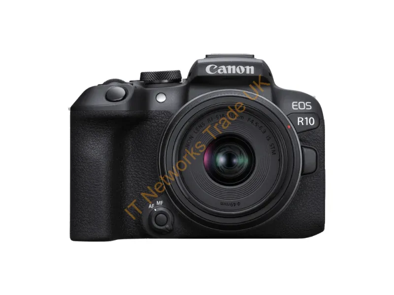 5331C010 - Canon EOS R10 + RF-S 18-45mm F4.5-6.3 IS STM MILC 24.2 MP CMOS 6000 x 4000 pixels Black