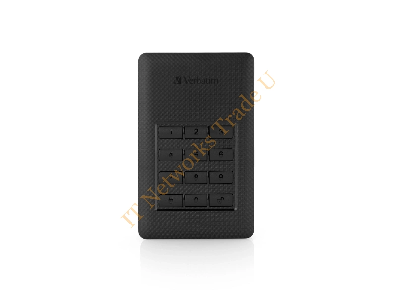 53401 - Verbatim Store'n'Go 1000GB Black, Silver external hard drive