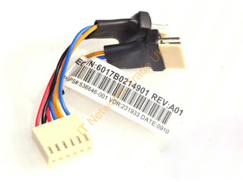 536646-001 HP Fan Cable Splitter for ProLiant DL180 G6 Server Cooling Fan