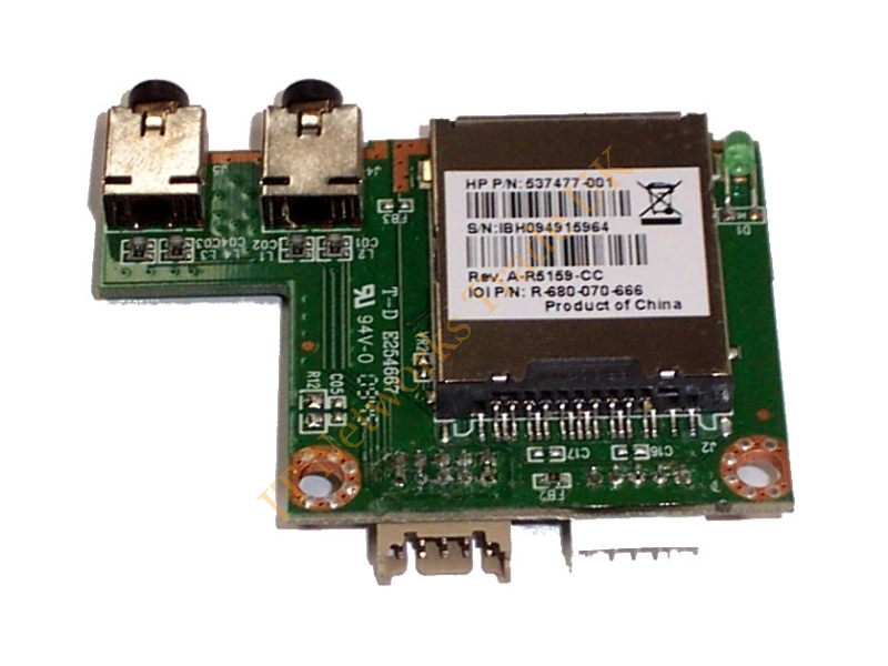 537477-001 HP Flash Memory Card Reader 6-1