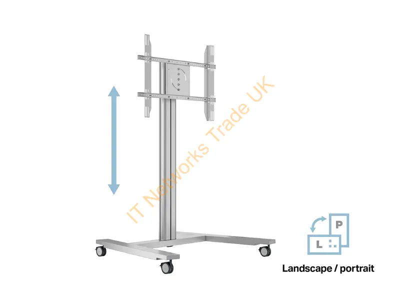 5385 - Multibrackets M Public Display Stand 145 HD Single Silver