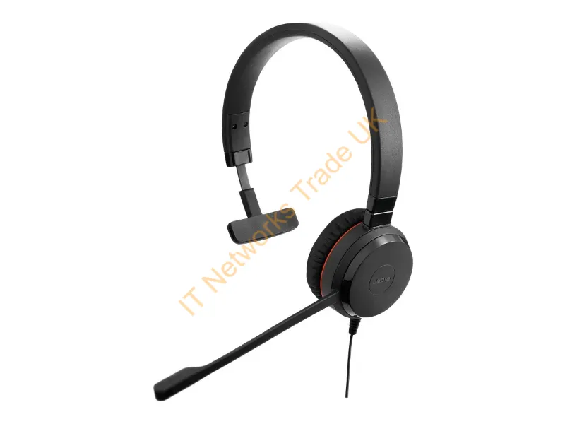 5393-823-309 - Jabra Evolve 30 Ii Headset Wired Head-Band Office/Call Center Usb Type-C / Usb Type-A Black