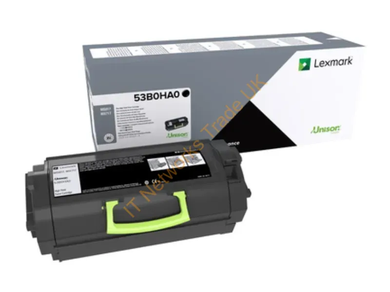53B0HA0 - Lexmark 53B0HA0 Toner black, 25K pages Accessory