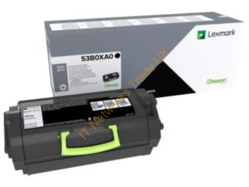 53B0XA0 - Lexmark 53B0XA0 Toner black, 45K pages Accessory