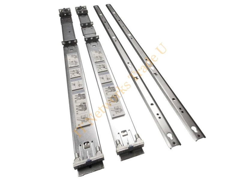 53D7M Dell 1U 2/4-Post Rack Rail Kit for PowerEdge R620 Server Server Accessory