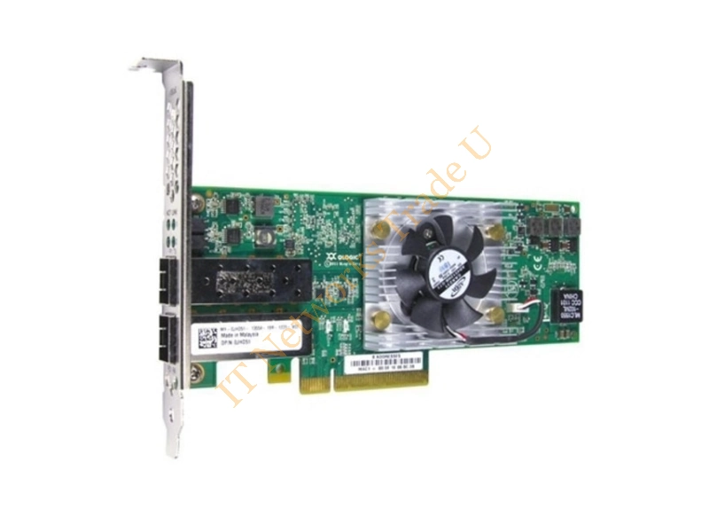 540-BBGV Dell Qlogic QLE8262 Dual Port 10Gb/s PCI Express Converged Network Adapter