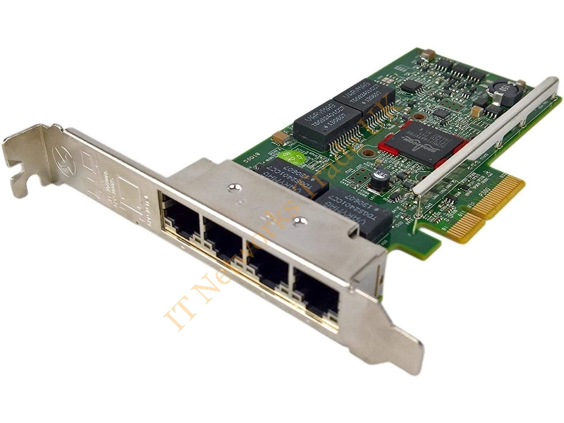 540-BBGX Dell Broadcom BCM5719 1G Quad Port Ethernet PCI-Express 2.0 X4 Network Interface Card