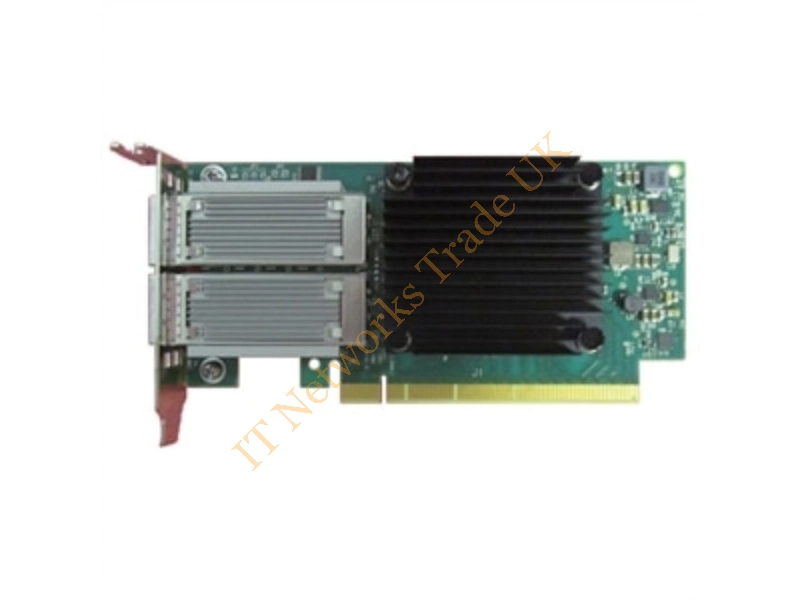 540-BBQF Dell Mellanox ConnectX-4 Dual-Port 100GbE QSFP28 PCI Express 3.0 X16 Network Interface Card