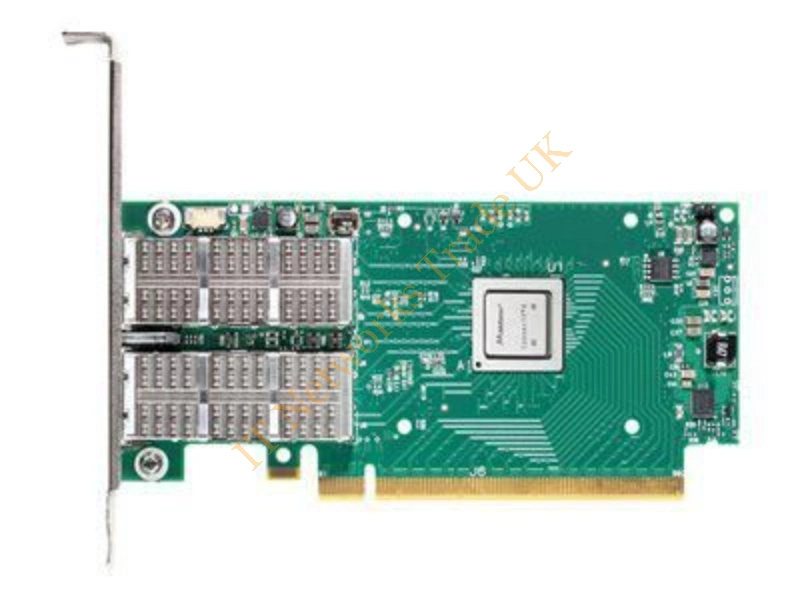 540-BBUT Dell Mellanox Connectx-4 100GbE Dual Port QSFP28 PCI-Express Network Adapter