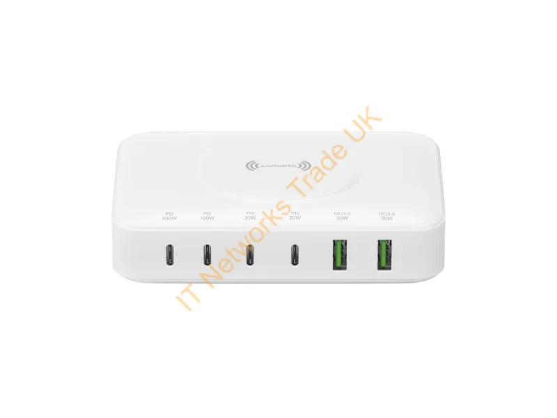 540570 - 4smarts 540570 charging station organizer Freestanding White