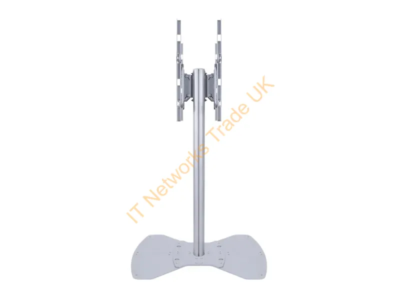 5408 - Multibrackets M Public Display Stand 165 HD Back to Back Silver