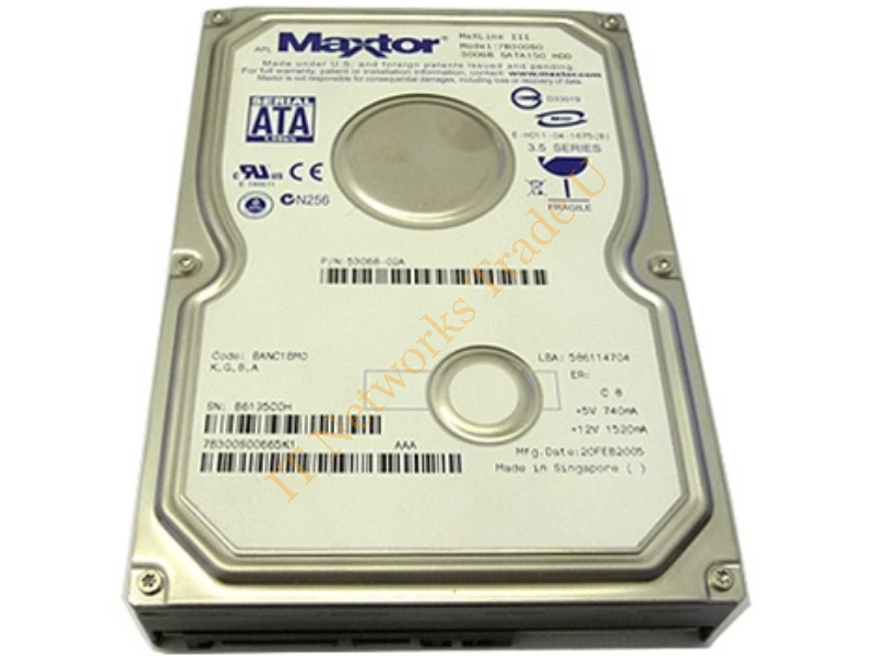 54098U8 Maxtor 40GB 7200RPM IDE 3.5-inch Desktop Hard Disk Drive Internal HDD