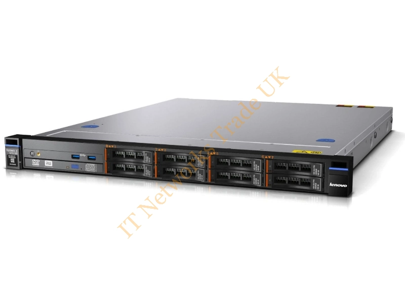 5458ELU Lenovo System x3250 M5 1U Rack Server with Intel -Xeon E3-1271v3 3.6GHz CPU Server System