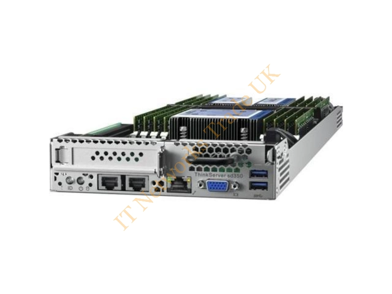 5493E2U Lenovo ThinkServer SD350 1 x Intel -Xeon E5-2609 v4 8-Core 1.70GHz CPU 16GB DDR4 SDRAM Server System