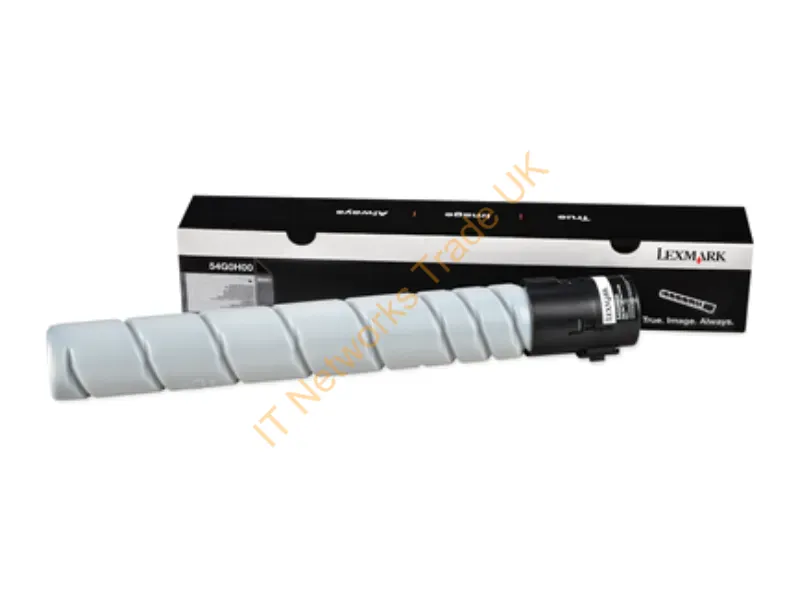 Lexmark 54G0H00 Toner black, 32.5K pages @ 5% coverage Accessory