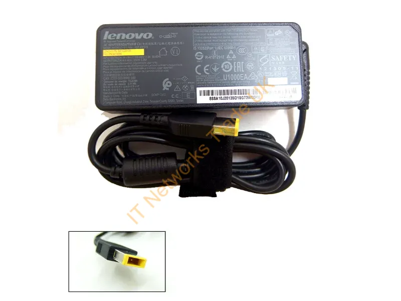 54Y8999 Lenovo 65-Watts Input 100-240V Output 20V Power Adapter for ThinkCentre M715Q