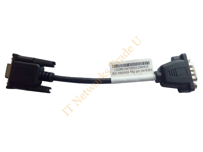 54Y9383 IBM 9-Pin 3.9-inch M-F Serial Data Cable Miscellaneous Cable