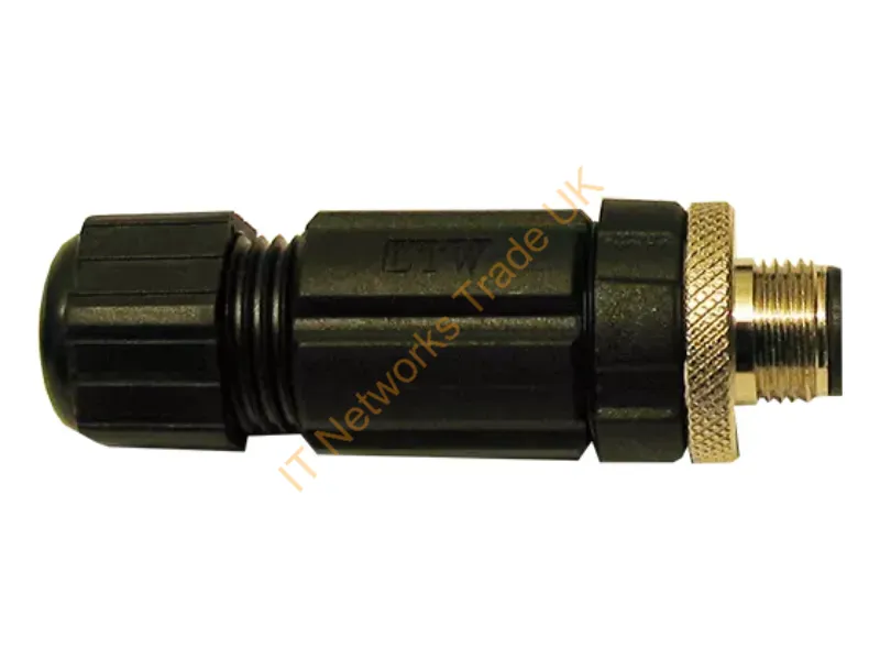 5502-131 - Axis 5502-131 Cable Gender Changer 4 Pin Black