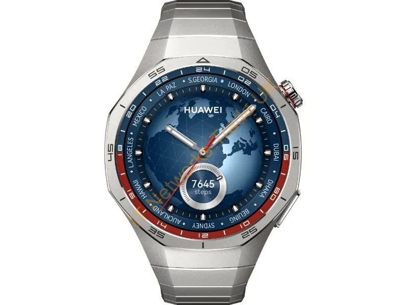 55020DKB - Huawei WATCH GT5 Pro 46mm 3.63 cm (1.43") AMOLED Digital 466 x 466 pixels Titanium GPS (satellite)