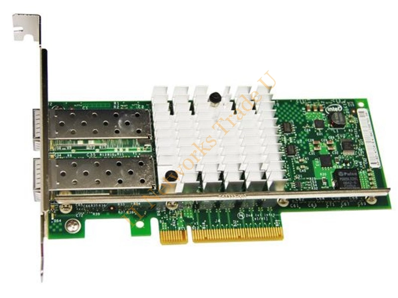555-BCYY Dell Intel X520-DA2 Dual-Port SFP+ 10Gbe PCI Express Converged Network Adapter