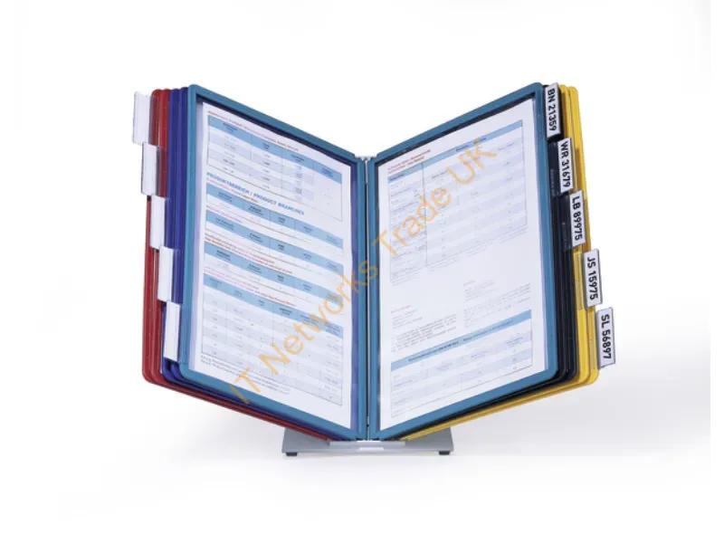 557000 - Durable VARIO document display carousel Desk Portrait A4