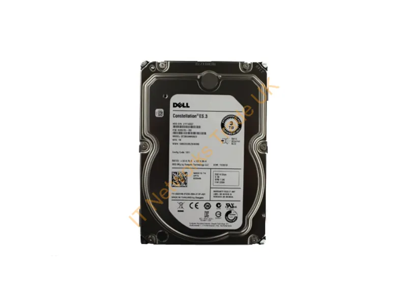 55H49 - Dell 55H49 Internal Hard Drive 3 Tb 7200 Rpm 3.5" Sas