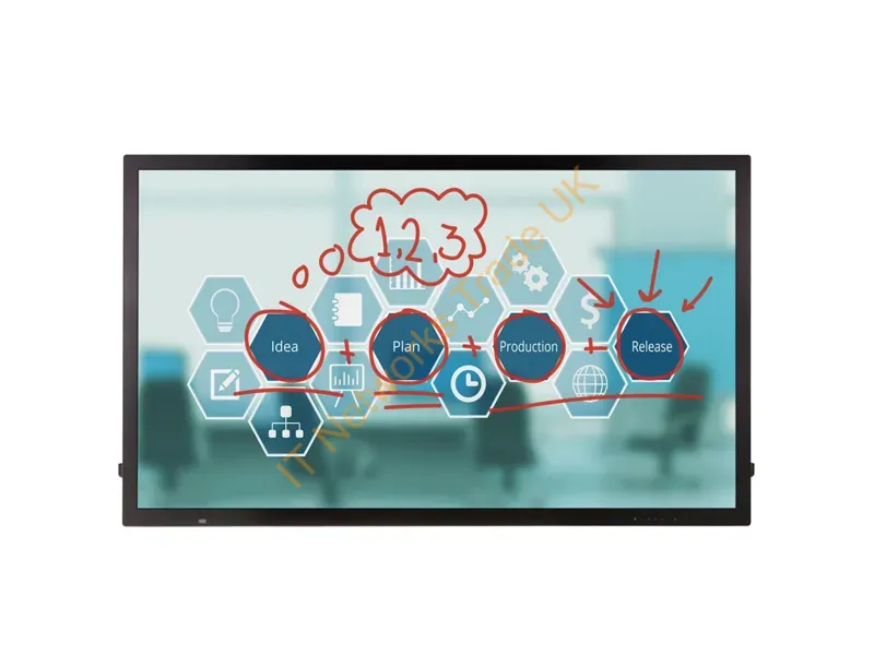 55TC3CG-H - Lg 55Tc3Cg-H Signage Display Digital Signage Flat Panel 55" Ips 350 Cd/M 4K Ultra Hd Black Touchscreen Webos 24/7