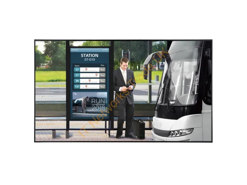 55XF3E-B - Lg 55Xf3E-B Signage Display Digital Signage Flat Panel 55" Lcd 3000 Cd/M Full Hd Black Webos 24/7