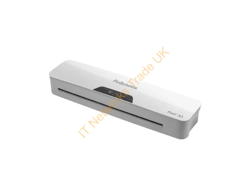 5602401 - Fellowes A3 Laminator Machine Pixel A3 Laminating Machine 80 to 125 Micron 10 A4 Laminating Pouch Starter Pack Included