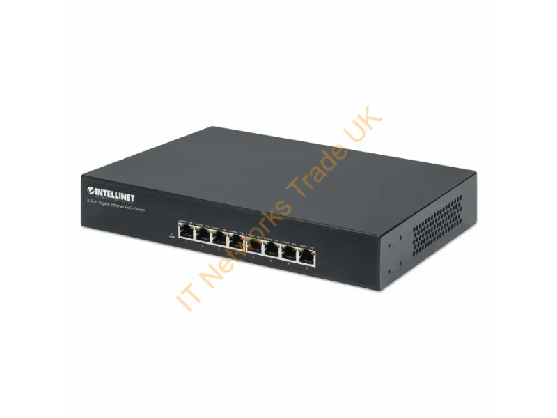 560641 - Intellinet 560641 Network Switch Gigabit Ethernet (10/100/1000) Power Over Ethernet (Poe) Black