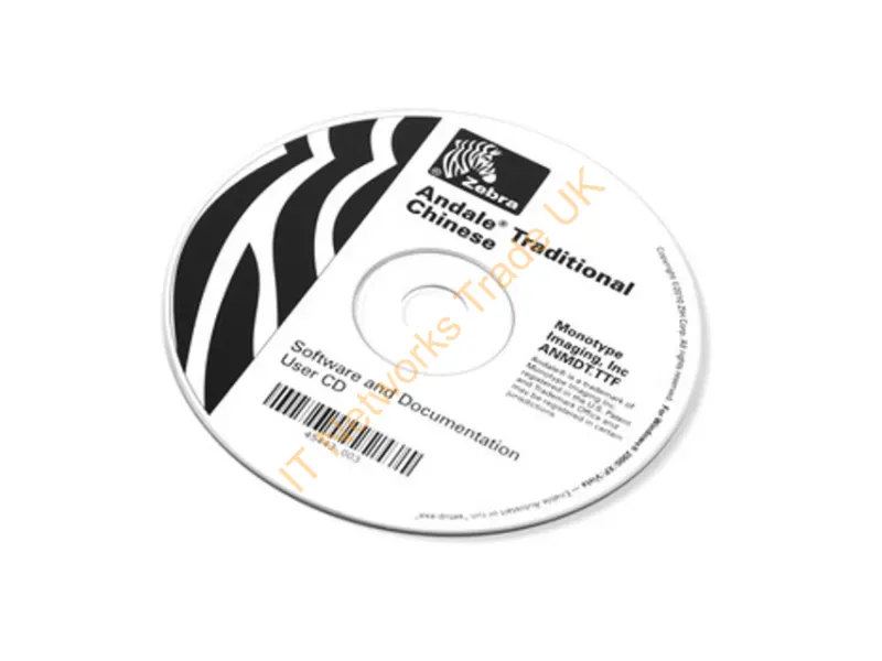 56095-001 - Zebra 56095-001 Language Font