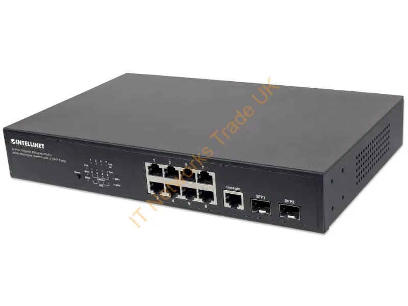 561167 - Intellinet 561167 Network Switch Managed Gigabit Ethernet (10/100/1000) Power Over Ethernet (Poe) Black