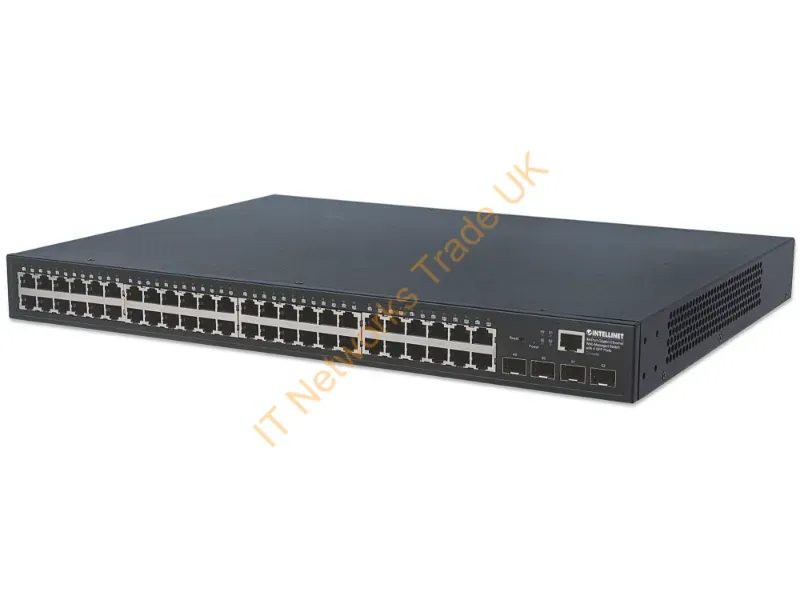 561334 - Intellinet 561334 Network Switch Managed L2 Gigabit Ethernet (10/100/1000) Black
