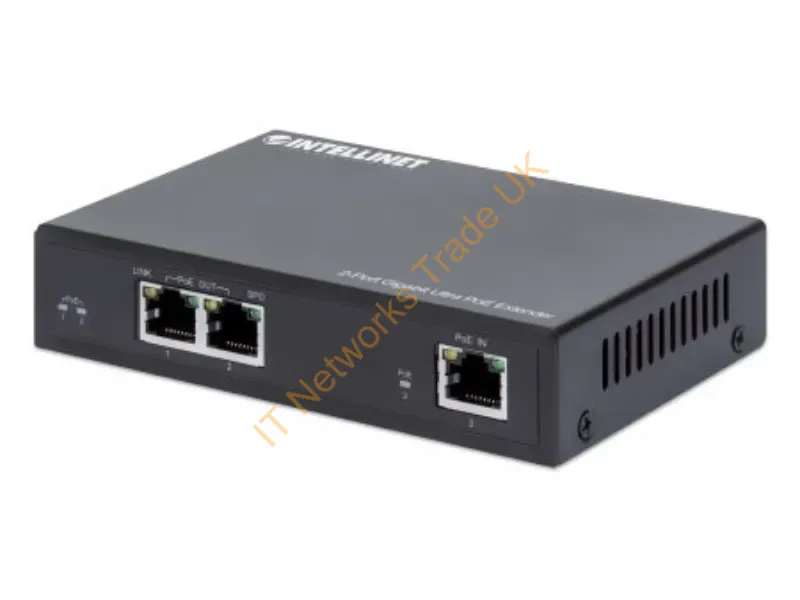 561600 - Intellinet 561600 Network Extender Network Transmitter Black 10, 100, 1000 Mbit/S