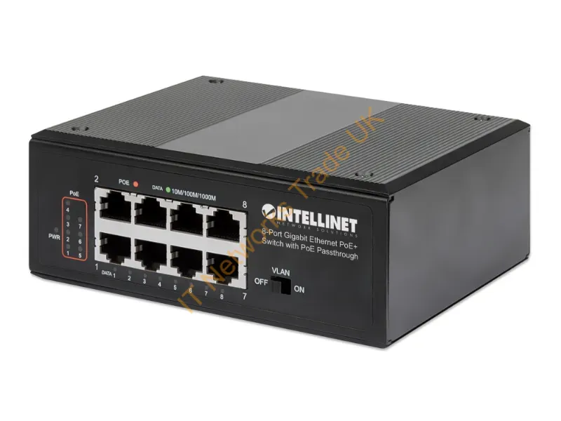 561624 - Intellinet 561624 Network Switch Gigabit Ethernet (10/100/1000) Power Over Ethernet (Poe) Black