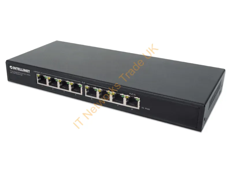 561679 - Intellinet 561679 Network Switch Gigabit Ethernet (10/100/1000) Power Over Ethernet (Poe) Black