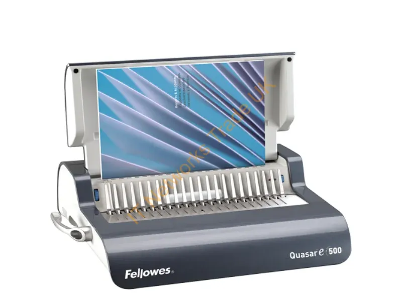 5620901 - Fellowes Quasar-E 500 Electric Comb Binder