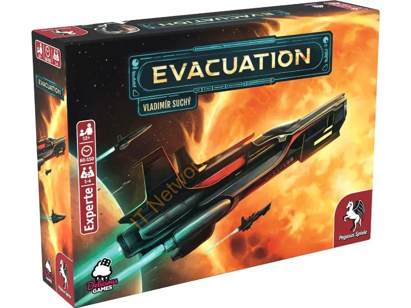 56260G - Pegasus 56260G board/card game Evacuation Board game Multi-genre
