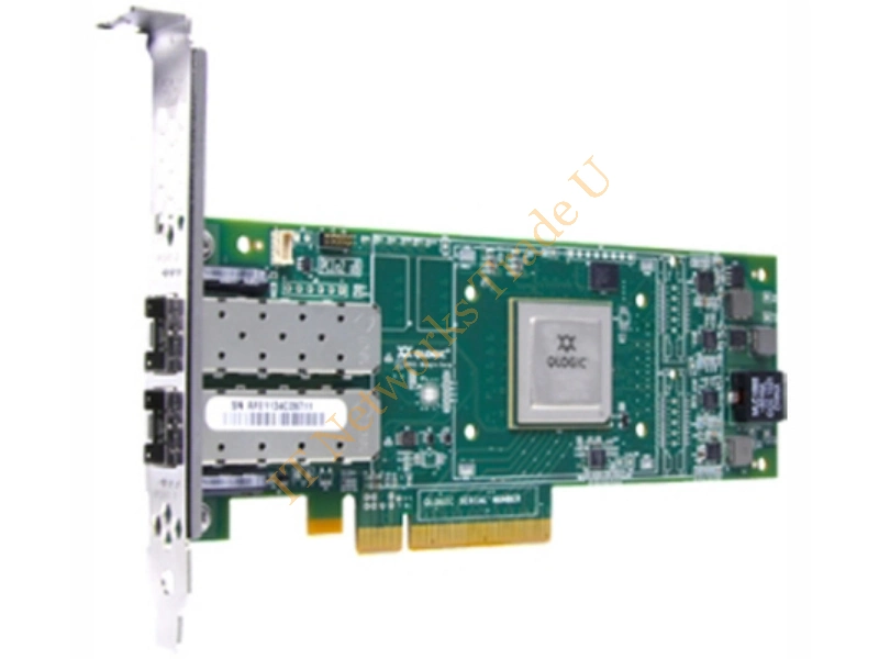 565-BBDM Dell Sanblade Dual Port 16GB Fiber Channel PCI-Express Host Bus Adapter Fiber Channel Controller