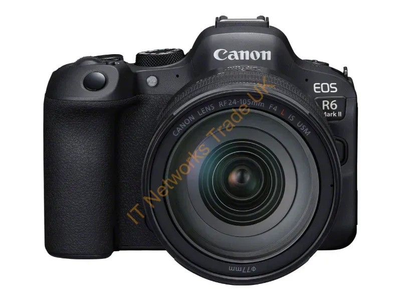 5666C011 - Canon Eos R6 Mark Ii + Rf 24-105Mm F4 L Is Usm Milc 24.2 Mp Cmos Black