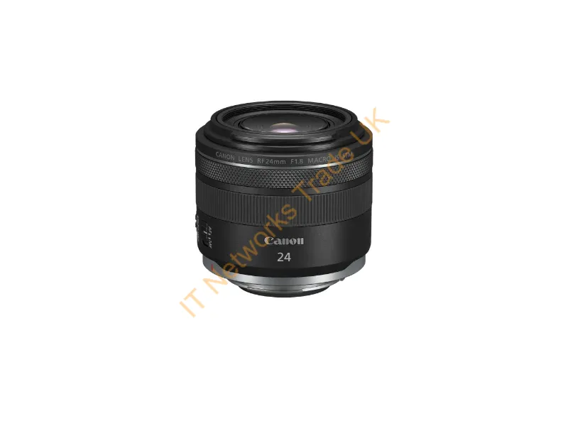 5668C005 - Canon Wide-Angle RF 24 mm F1.8 Macro IS STM Camera Lenses, Black