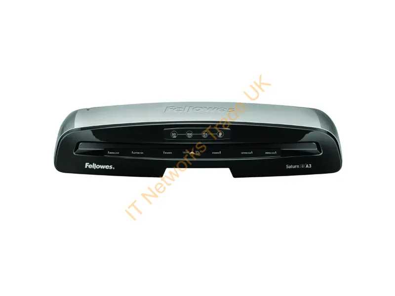 5736001 - Fellowes Saturn 3i Cold/hot laminator 300 mm/min Black, Silver