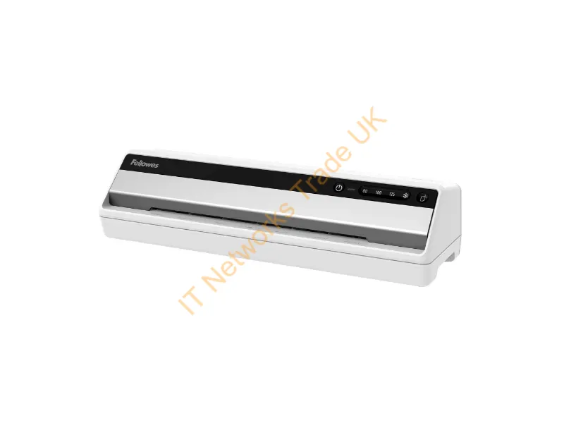 5736101 - Fellowes A3 Laminator Machine Saturn A4 Laminating Machine 80 to 125 Micron 10 A4 Laminating Pouch Starter Pack Included