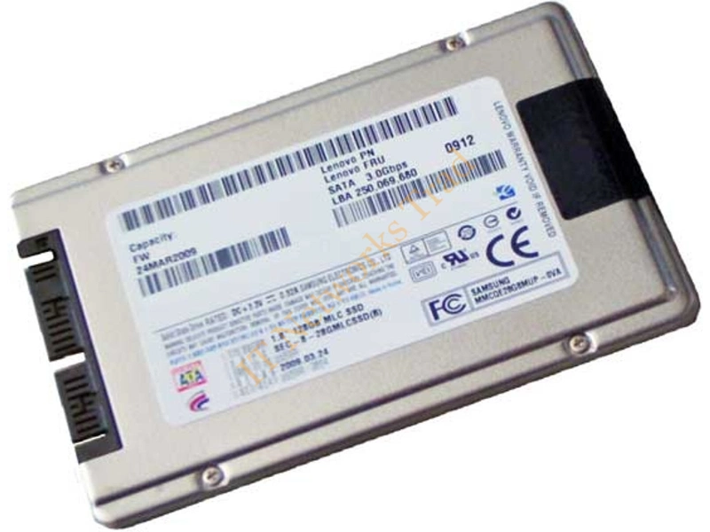573809-001 Compaq 128GB Multi-Level Cell (MLC) SATA 3Gb/s 1.8-inch Solid State Drive SSD Storage