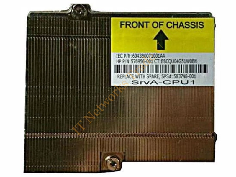 576956-001 HP Heatsink for ProLiant BL2x220c G7 Server