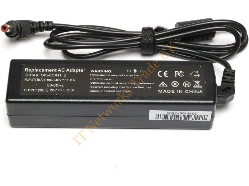 57Y6400 Lenovo 65Watt 20V 3.25A 3-Pin AC Adapter Power Adapter