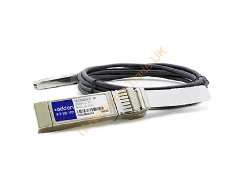 58-1000026-01-AO - Addon Networks 1M, Sfp+ Infiniband/Fibre Optic Cable 39.4" (1 M) Sfp+ Black