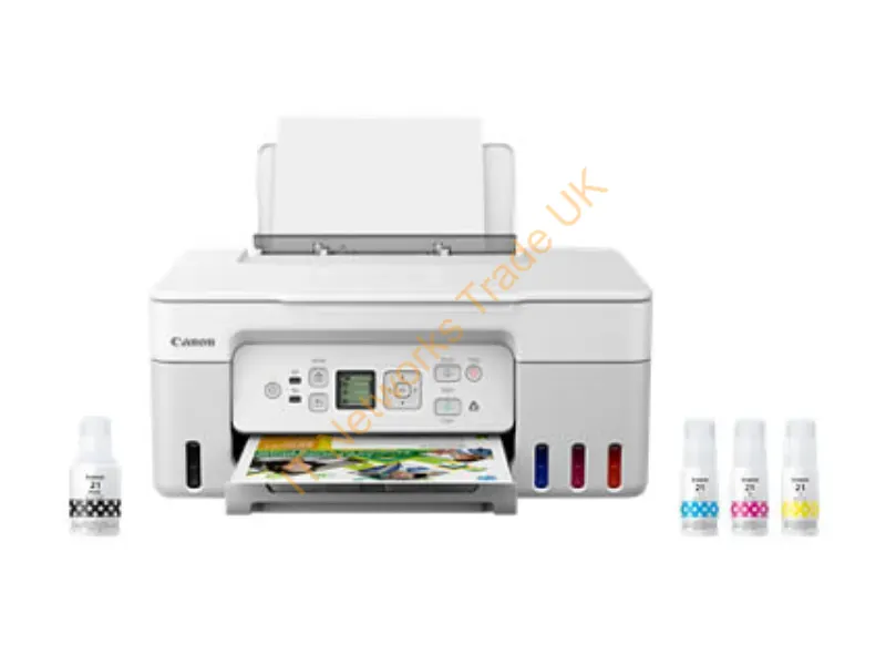 5805C022 - Canon Pixma G3270 White Wireless Megatank All-In-One Printer