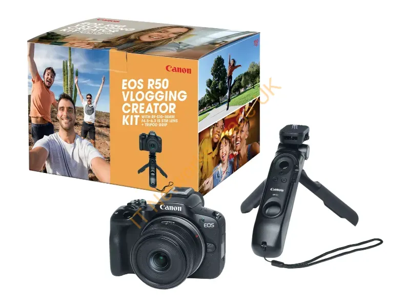 5811C109 - Canon Eos R50 Milc 24.2 Mp Cmos 6000 X 4000 Pixels Black